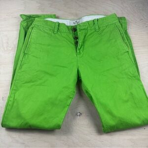 Hollister Bright Green Pants